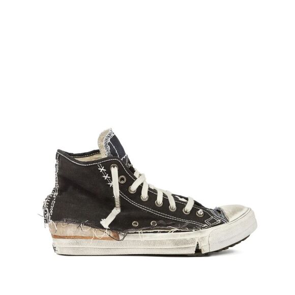 Maison Margiela Women High-Top Sneakers With A Worn-Look Finish
